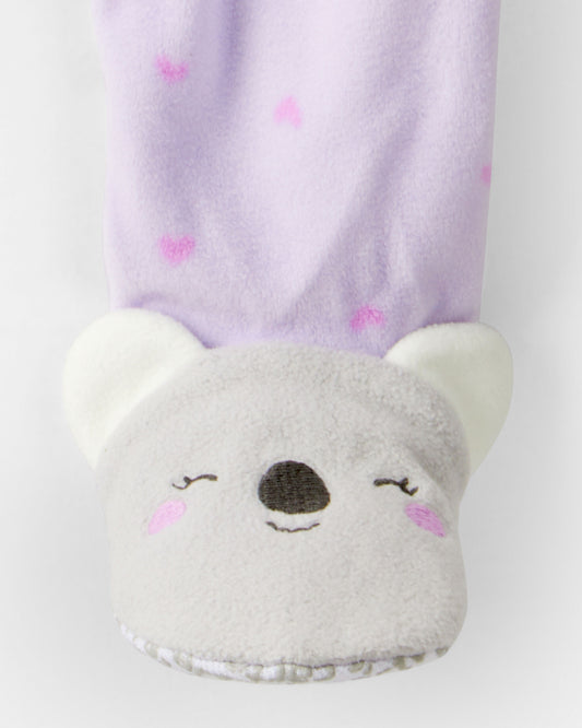 Pijama en Fleece Diseño Koala Heart