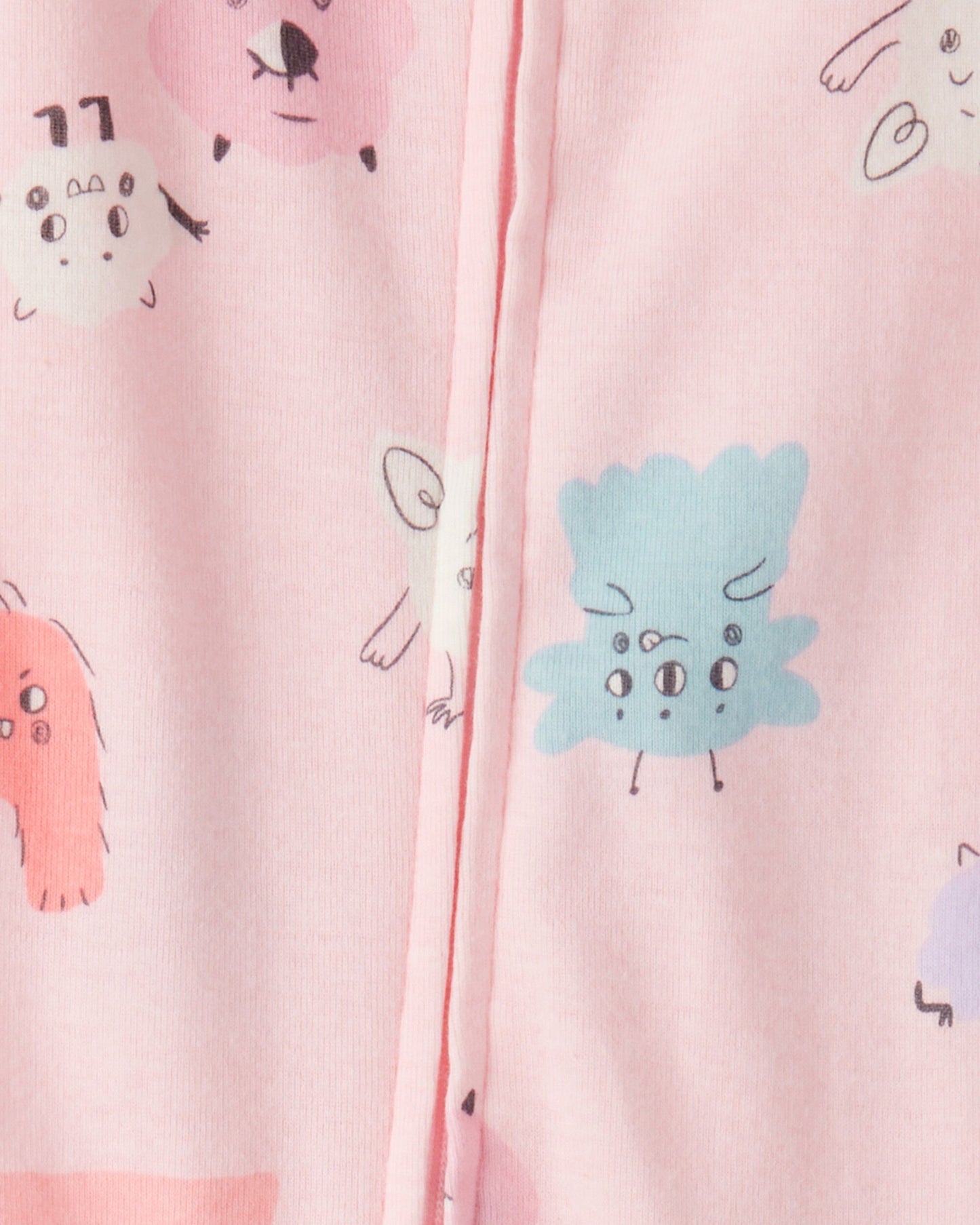 Pijama en Algodón Diseño Monster