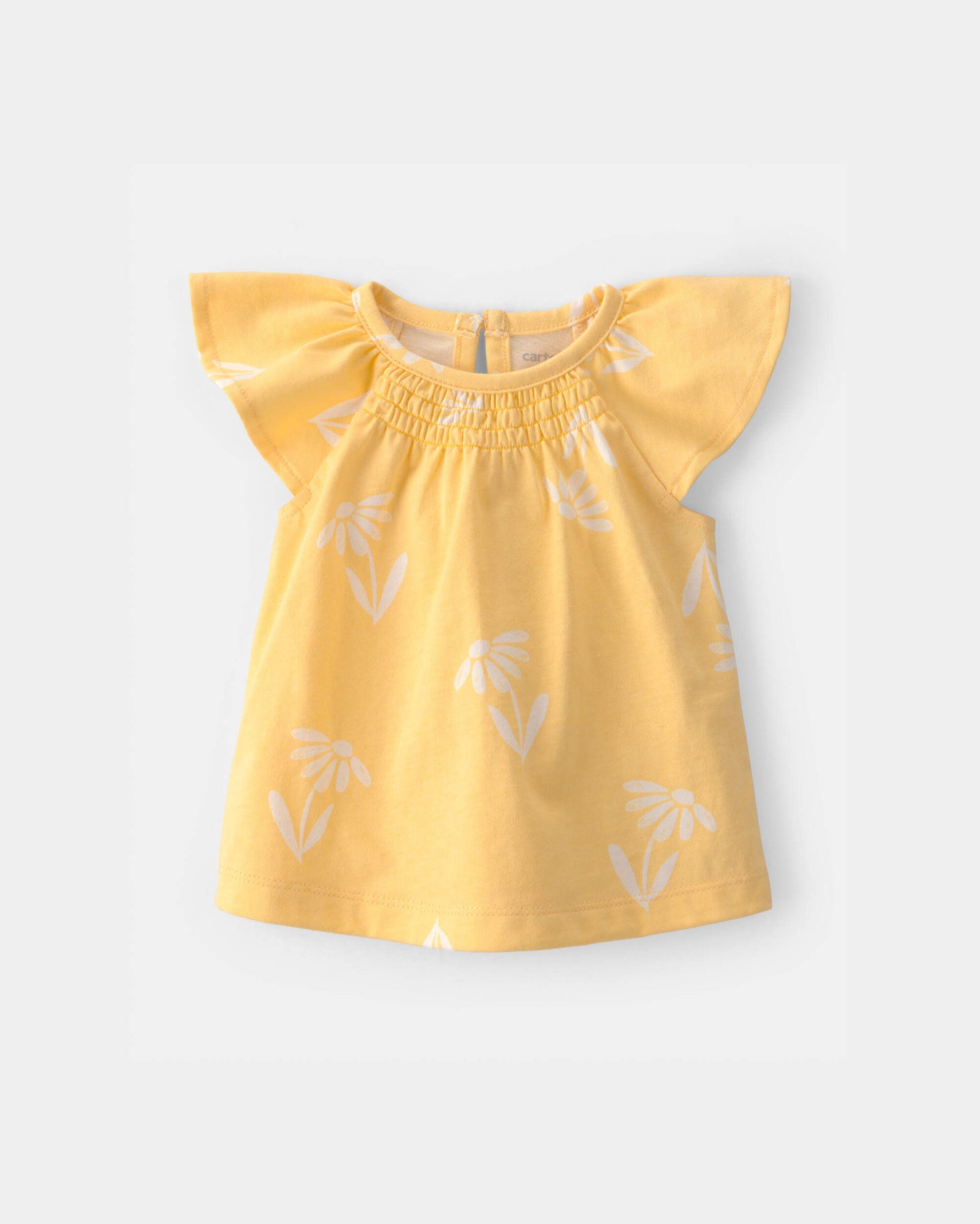 Conjunto 3 Piezas Diseño Floral Yellow/White