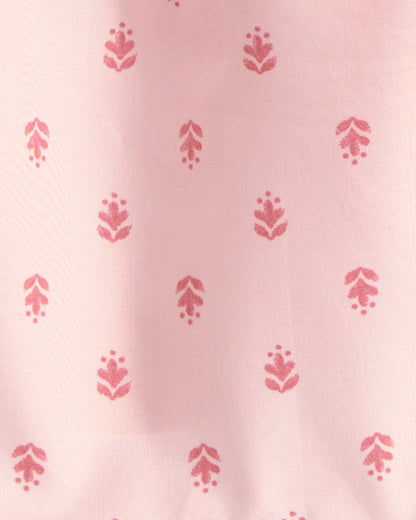 Conjunto 3 Piezas Diseño Floral Pink