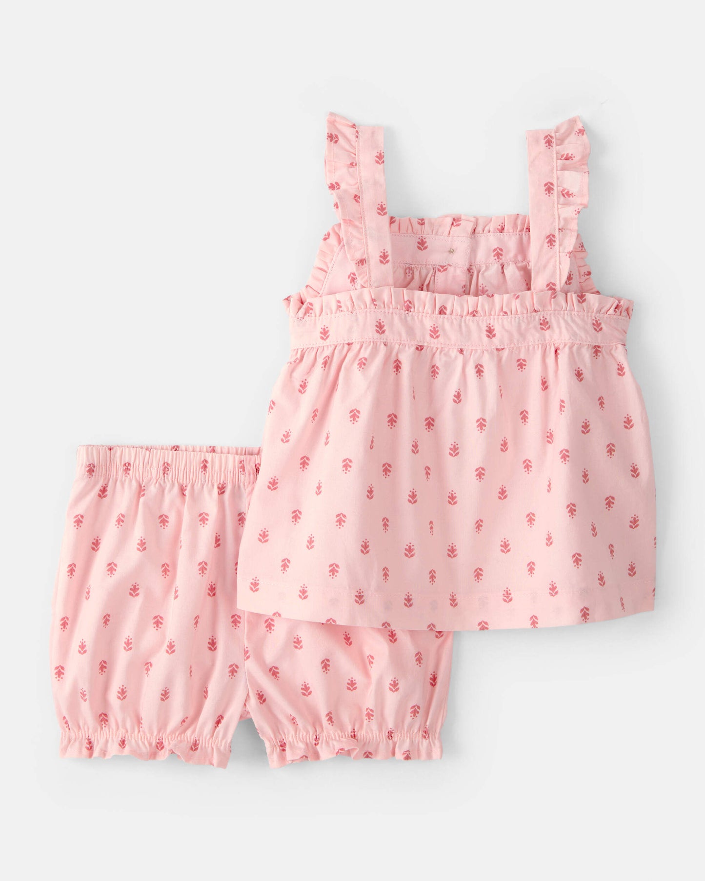 Conjunto 3 Piezas Diseño Floral Pink