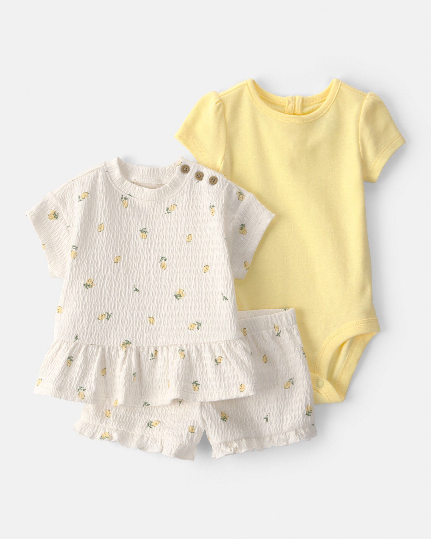 Conjunto 3 Piezas Diseño Lemon