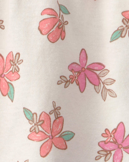 Conjunto 2 Piezas Corto Blusa Floral