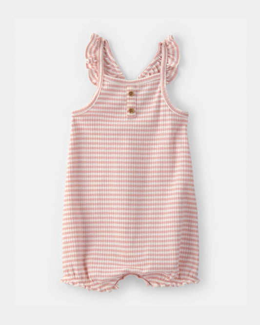 Body/Romper Diseño Striped Pink