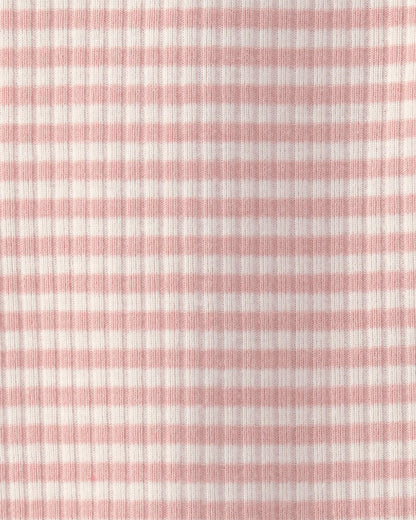 Body/Romper Diseño Striped Pink