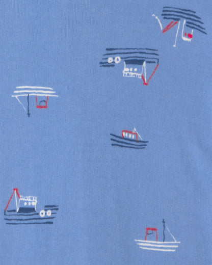 2 Pijamas en Algodón Diseño Boat Snug