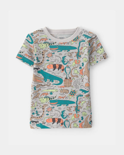 Pijama 2 Piezas en Algodón Diseño Alligator