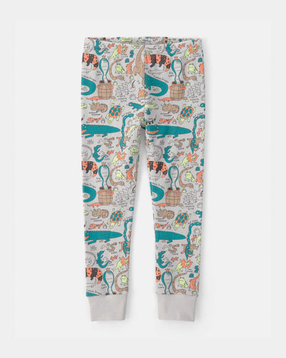 Pijama 2 Piezas en Algodón Diseño Alligator