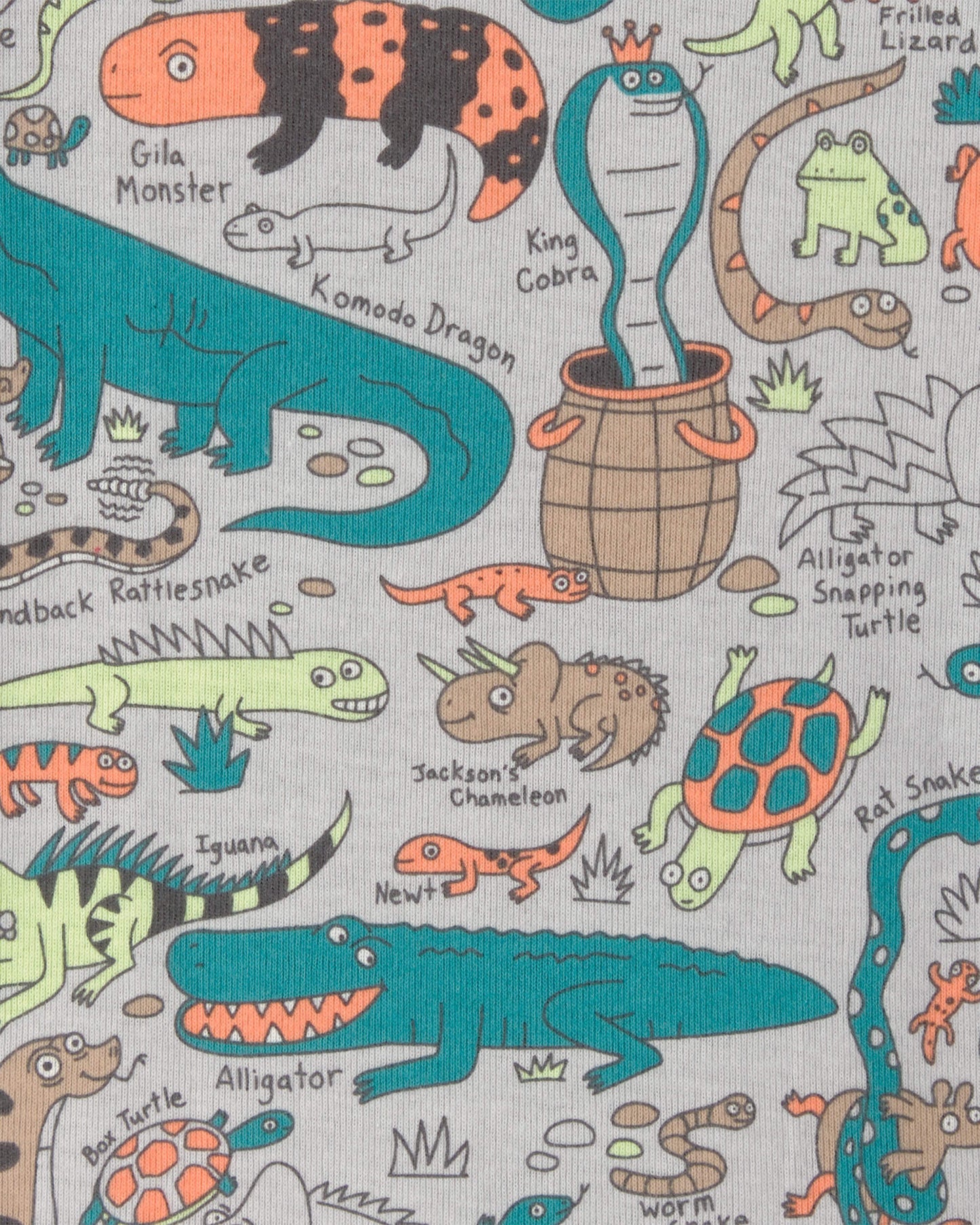 Pijama 2 Piezas en Algodón Diseño Alligator