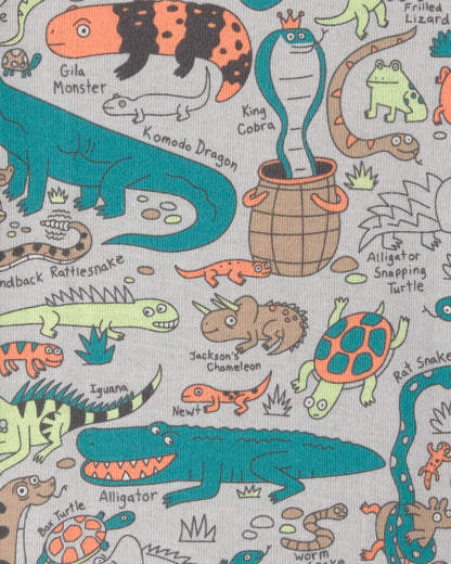 Pijama 2 Piezas en Algodón Diseño Alligator