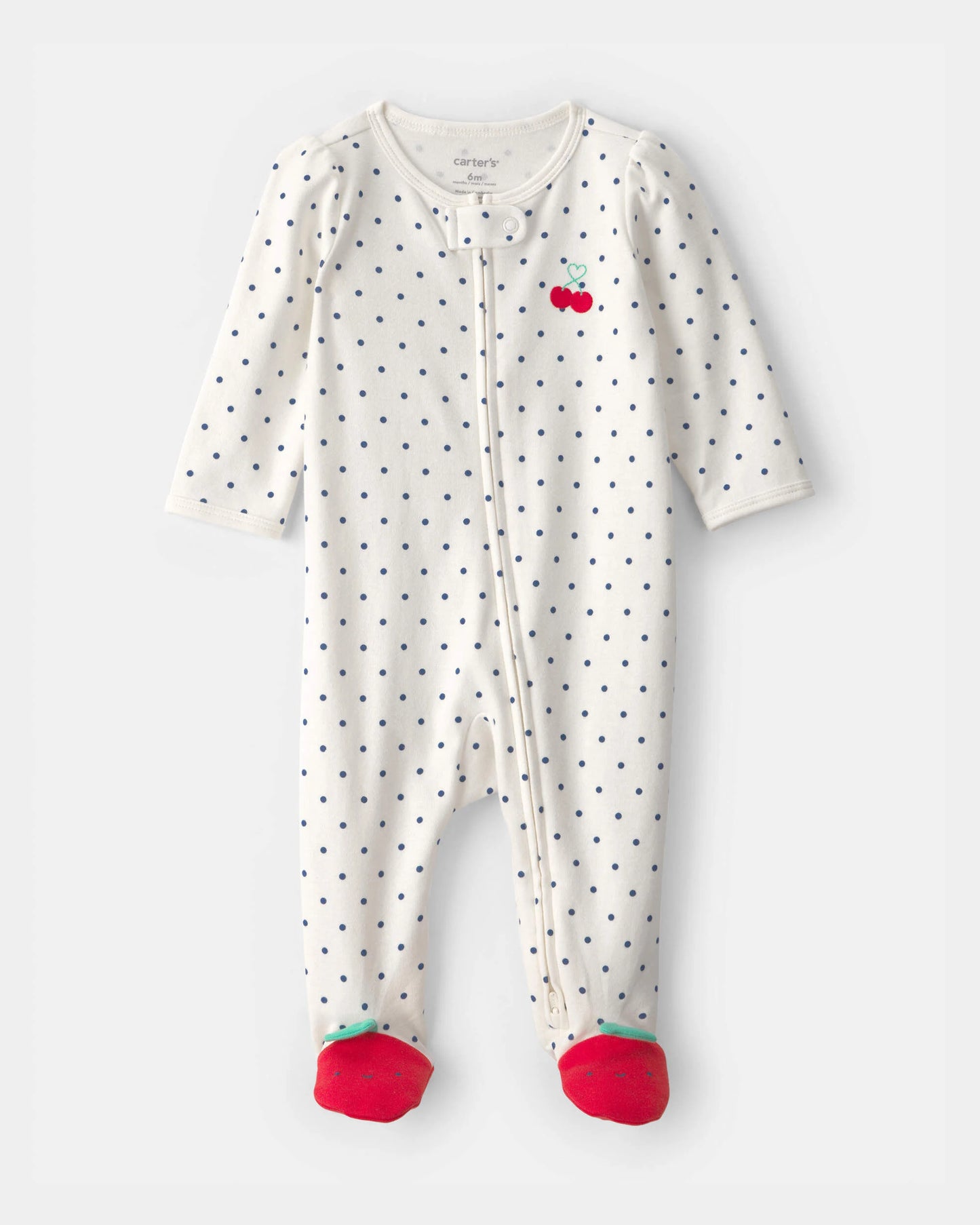 Pijama en Algodón Diseño Cherry & Dots