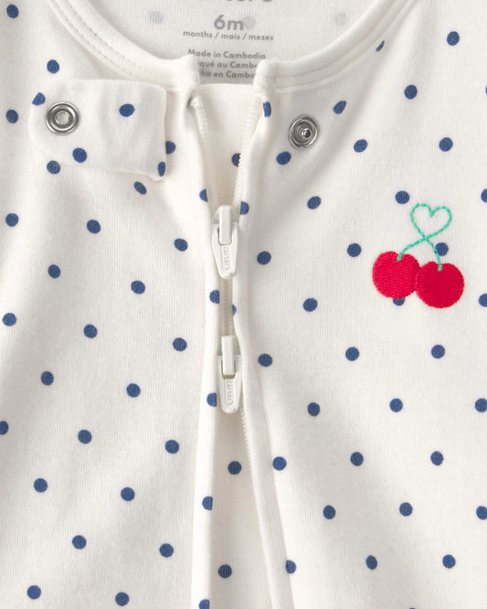 Pijama en Algodón Diseño Cherry & Dots