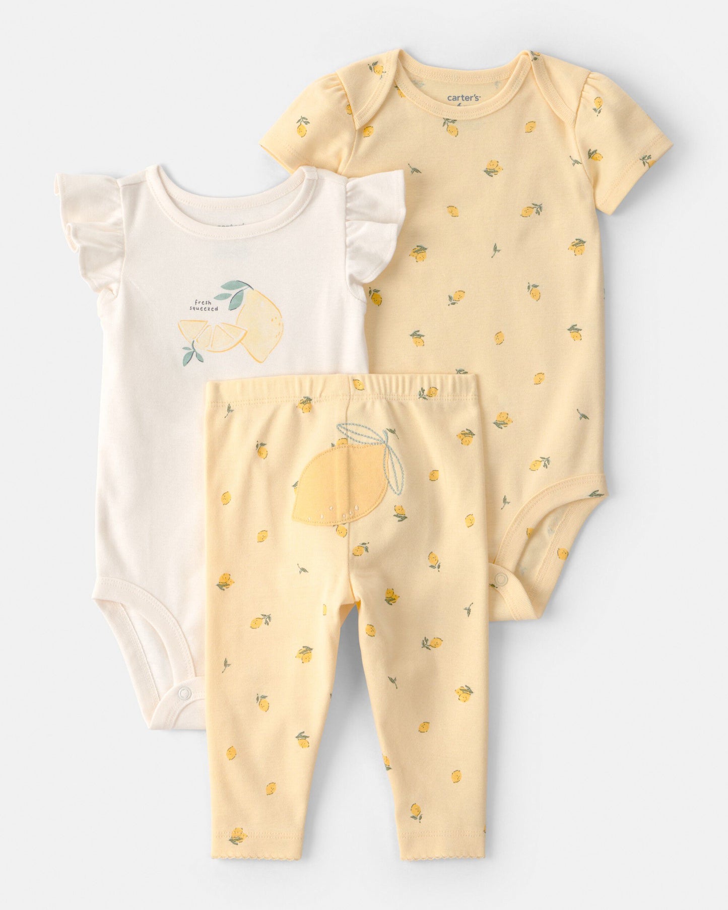 Conjunto 3 Piezas Diseño Lemon