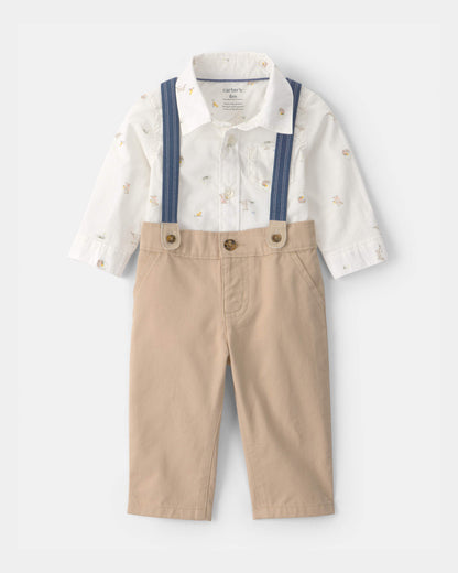Conjunto 3 Piezas con Tirantes Easter Bunny