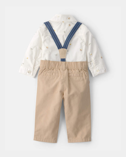 Conjunto 3 Piezas con Tirantes Easter Bunny