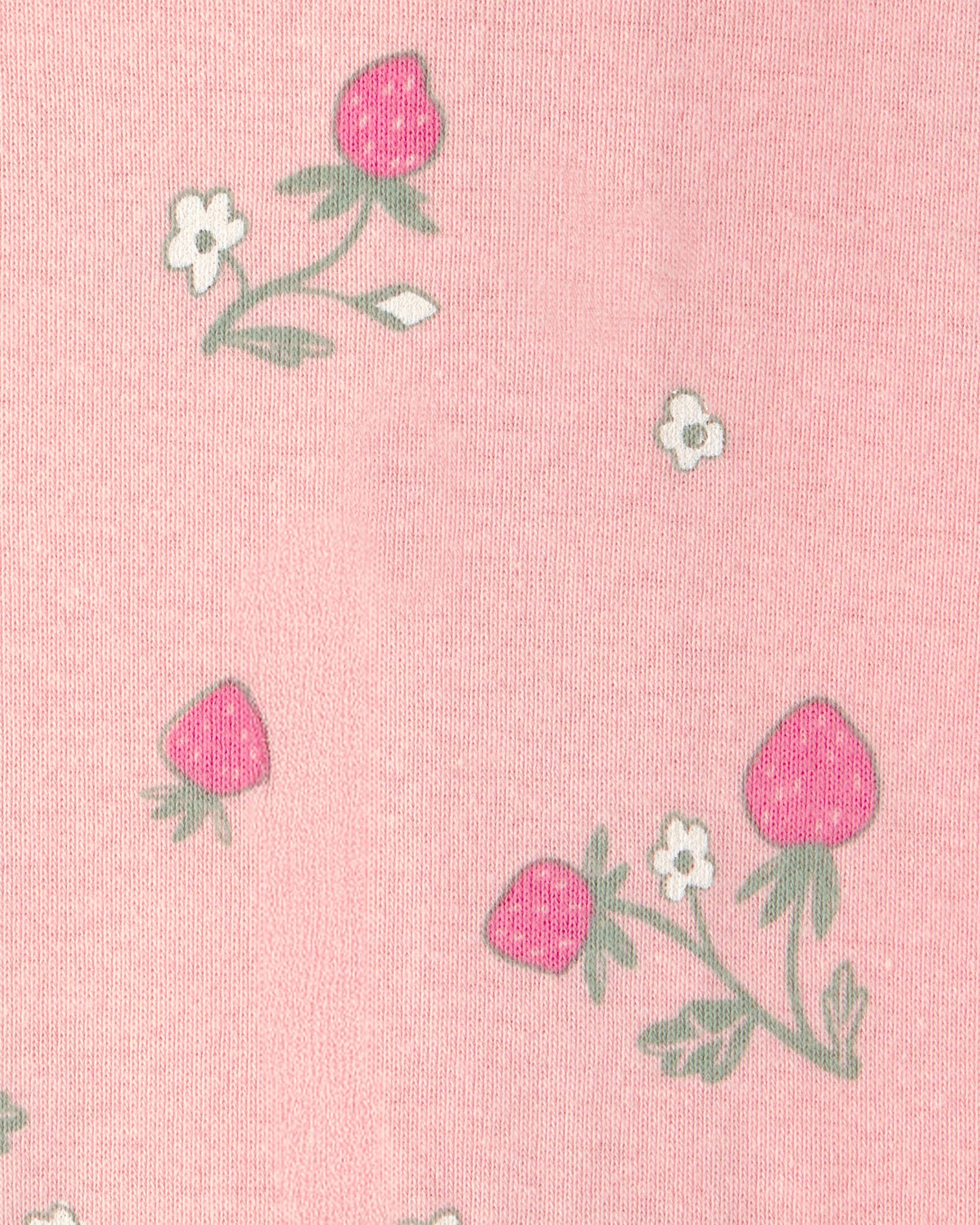 2 Pijamas en Algodón Diseño Fresa Floral