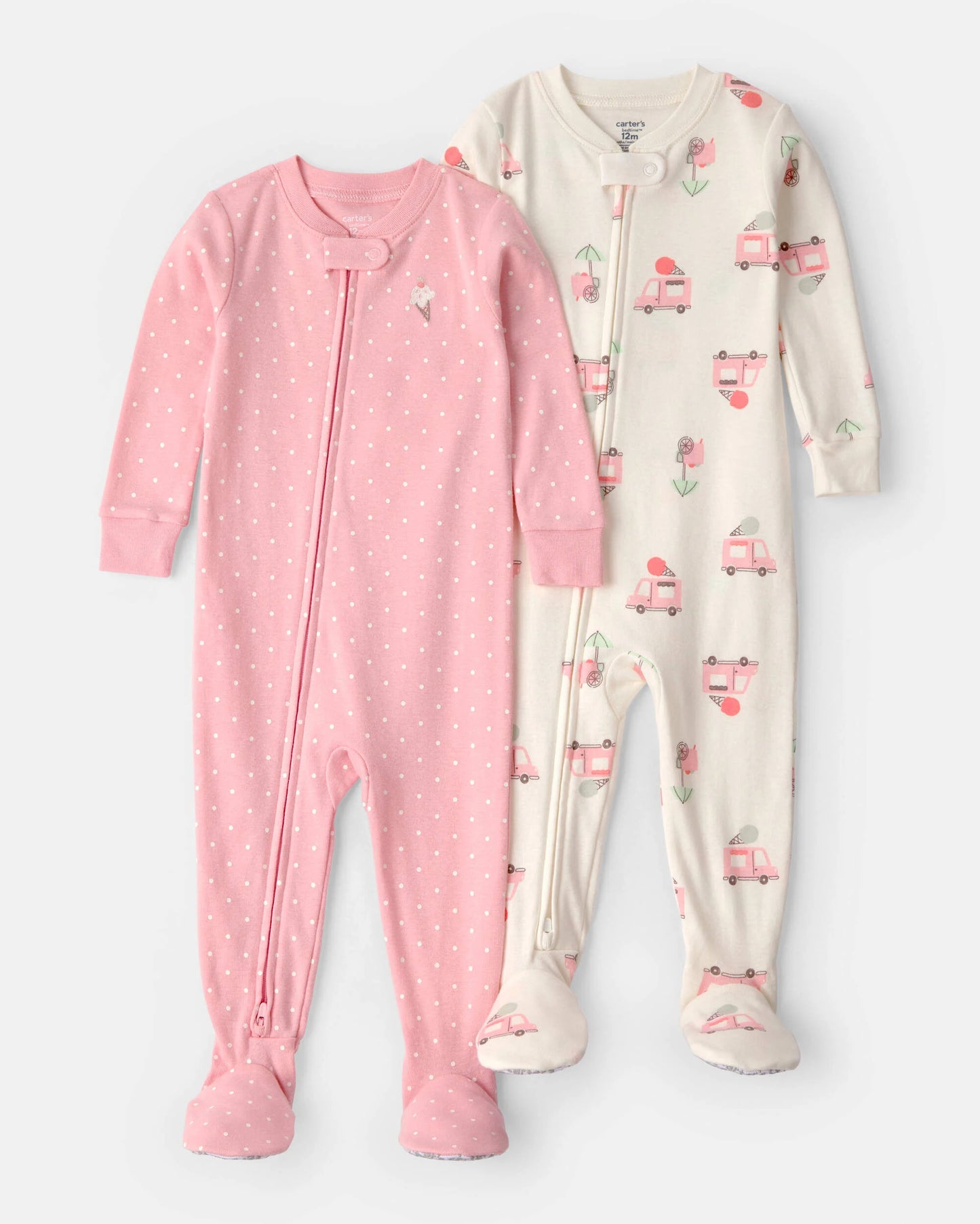 2 Pijamas en Algodón Diseño Ice Cream Truck