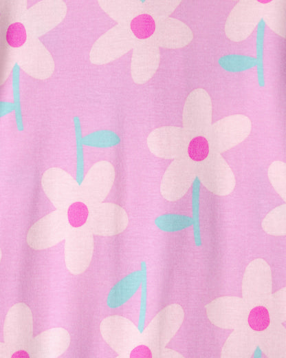 2 Pijamas en Algodón Diseño Floral Butterfly