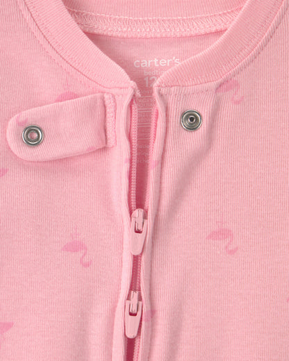 Pijama en Algodón Diseño Flamingo
