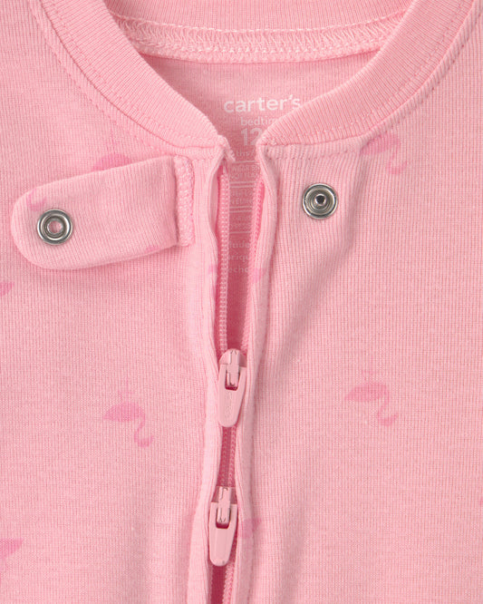 Pijama en Algodón Diseño Flamingo