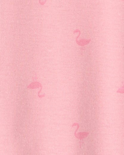 Pijama en Algodón Diseño Flamingo