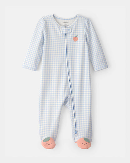 Pijama en Algodón Diseño Peach
