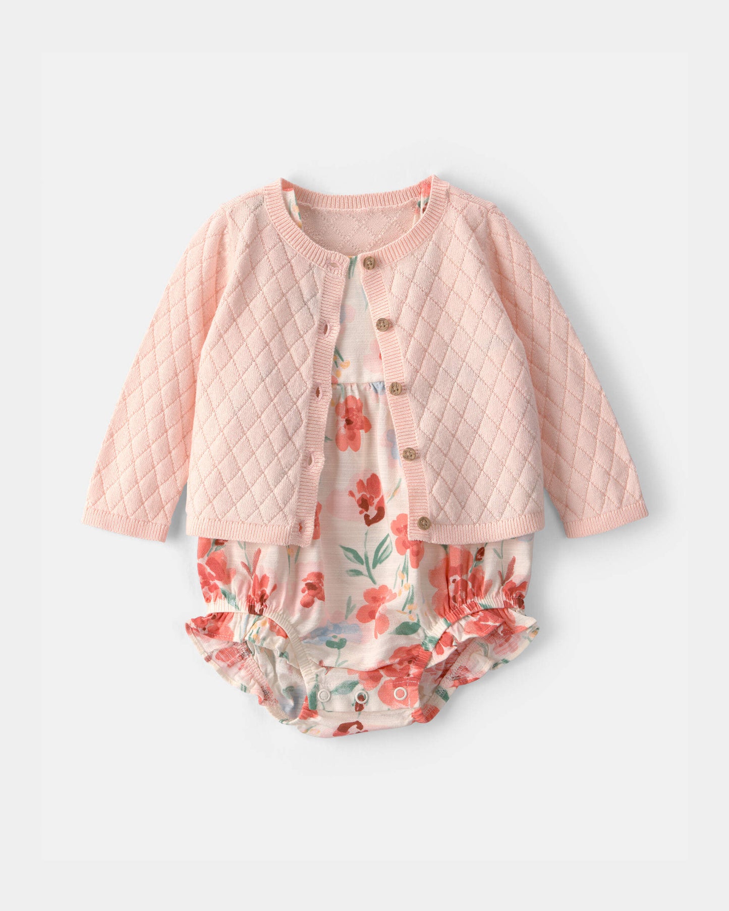 Conjunto 2 Piezas Corto Floral