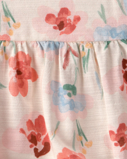 Conjunto 2 Piezas Corto Floral