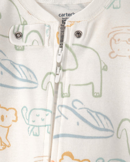 Pijama en Algodón Diseño Elephant