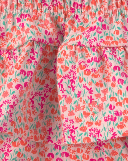 Conjunto 2 Piezas Corto Body Floral