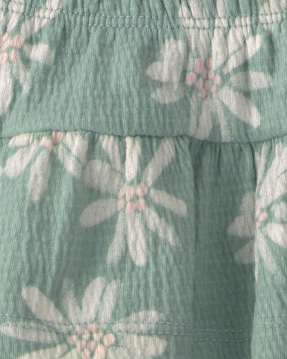 Conjunto 2 Piezas Corto Body Ivory/Green
