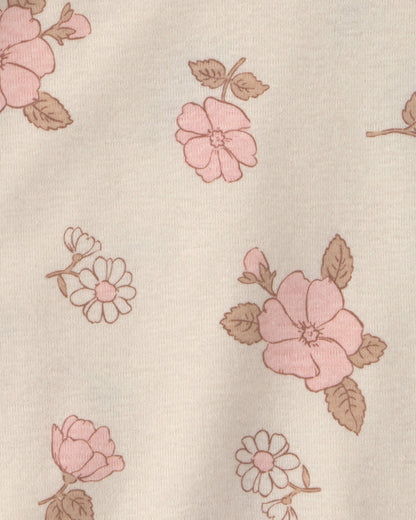 Set 5 Bodies Manga Corta Diseño Pink/Ivory