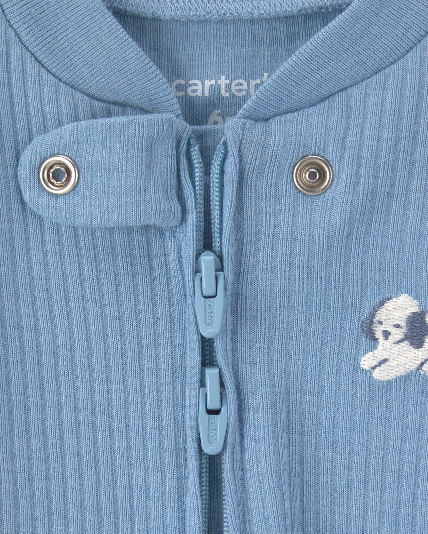 Pijama en Algodón Térmico Puppy Blue