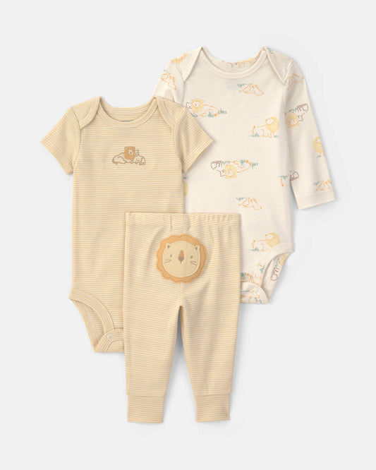 Conjunto 3 Piezas Diseño Lion