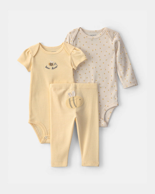 Conjunto 3 Piezas Diseño Bee