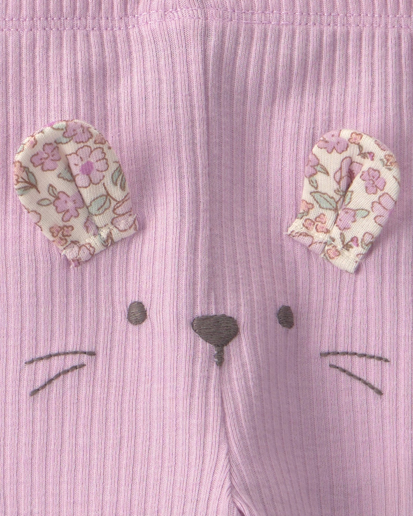 Conjunto 3 Piezas Diseño Bunny Purple