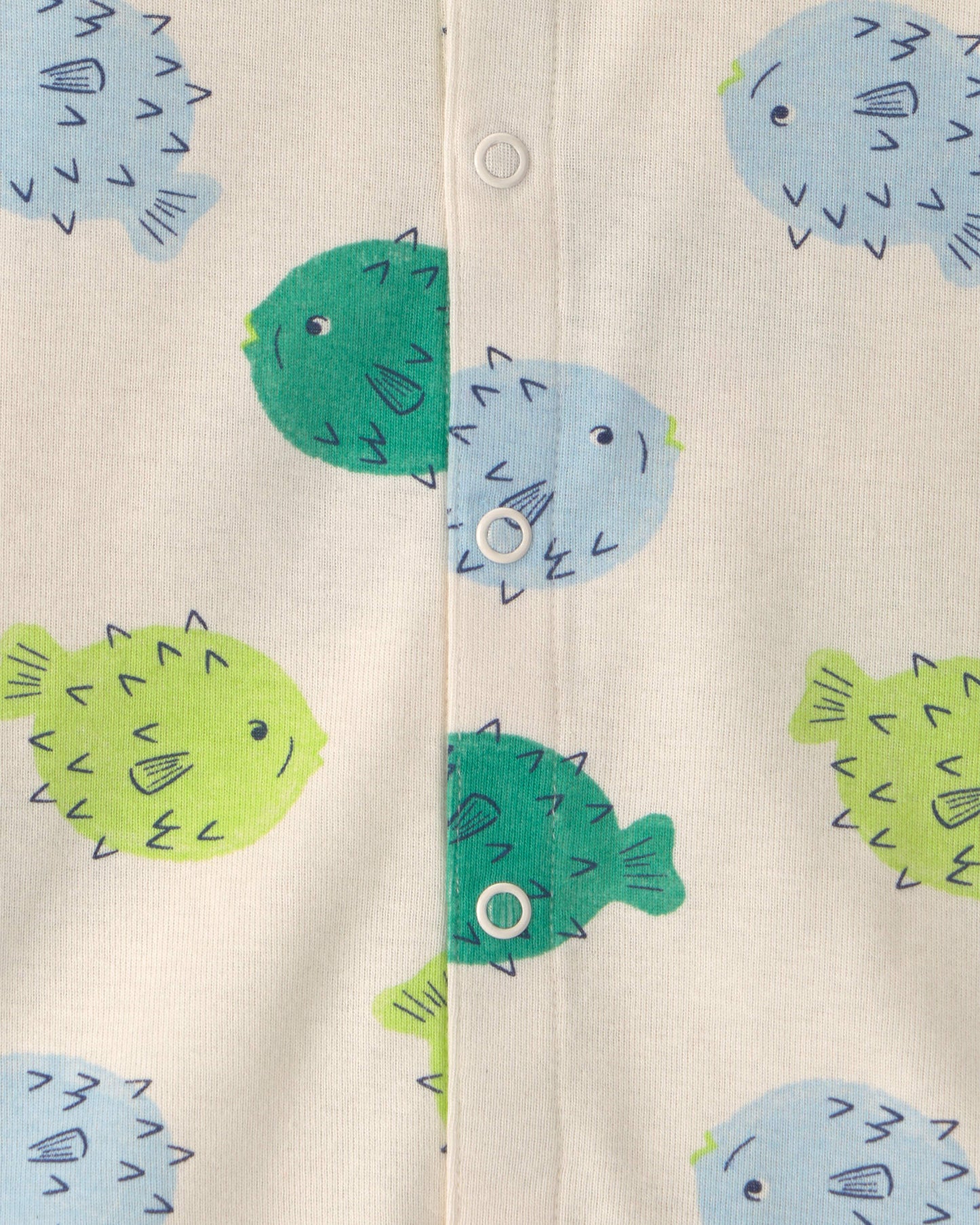 Body/Romper Diseño Pufferfish