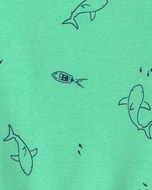 Body/Romper Diseño Green Shark