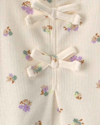 Conjunto 2 Piezas Blusa Floral