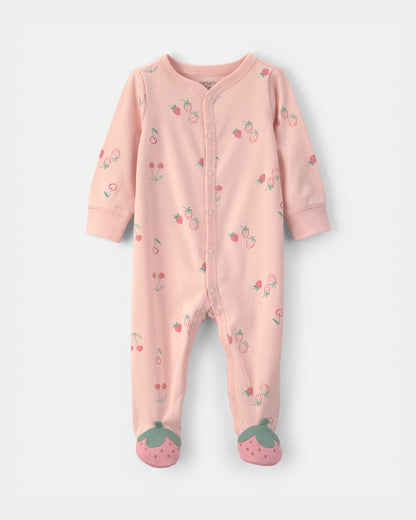 Pijama en Algodón Diseño Strawberry