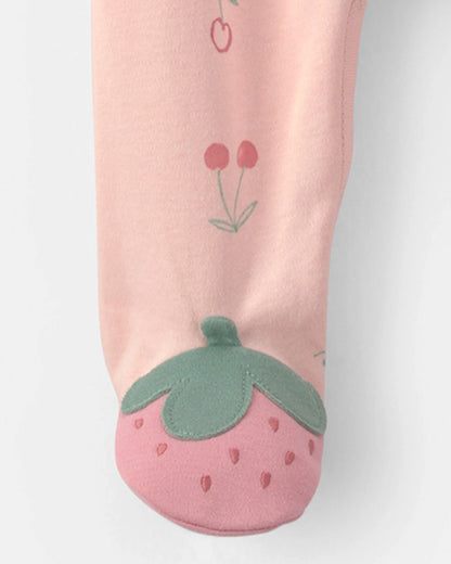 Pijama en Algodón Diseño Strawberry