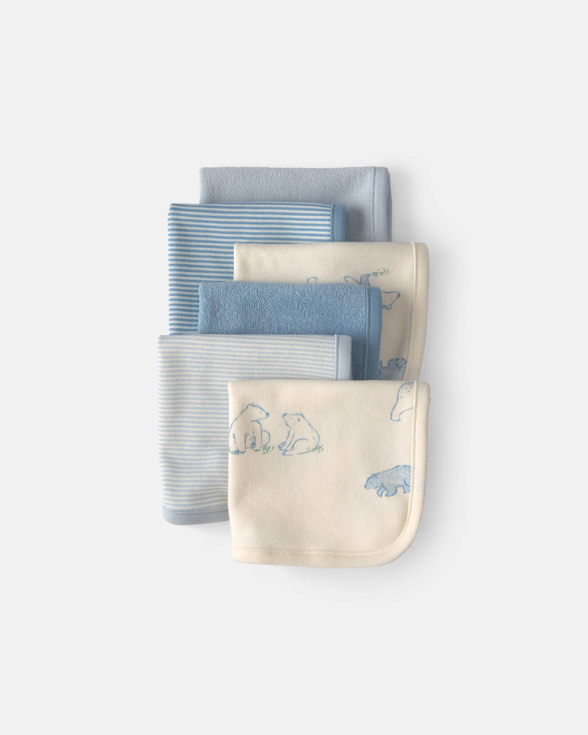 Set 6 Toallitas Multiusos Bear Blue
