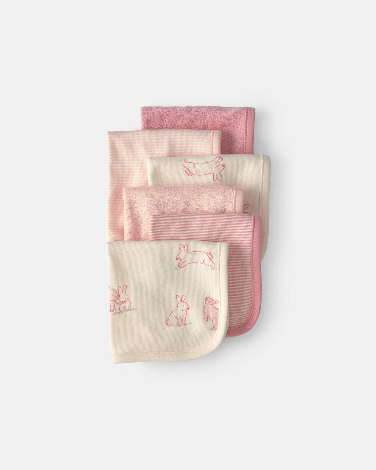 Set 6 Toallitas Multiusos Bunny Pink