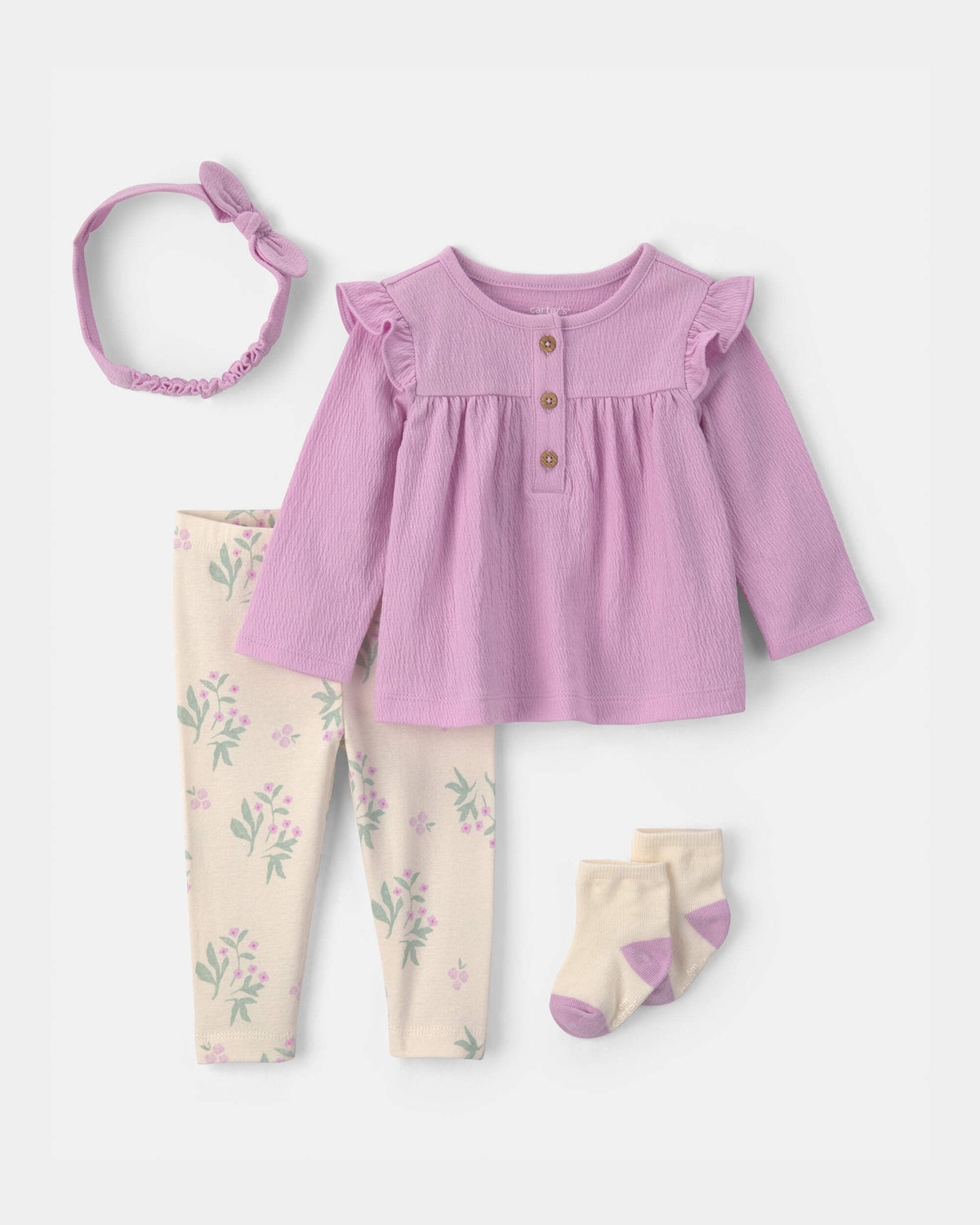 Conjunto 4 Piezas Diseño Purple