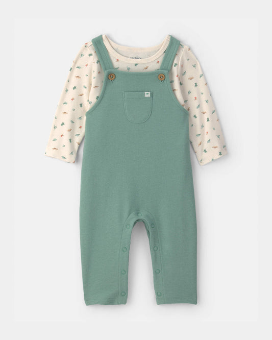 Conjunto 2 Piezas Overol Green