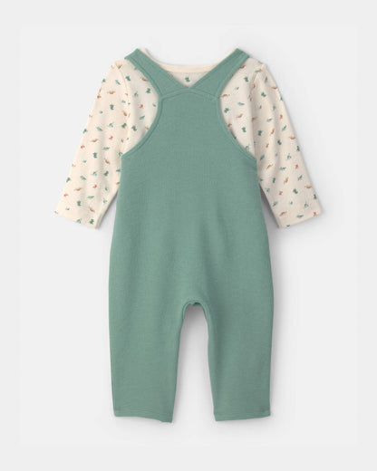 Conjunto 2 Piezas Overol Green