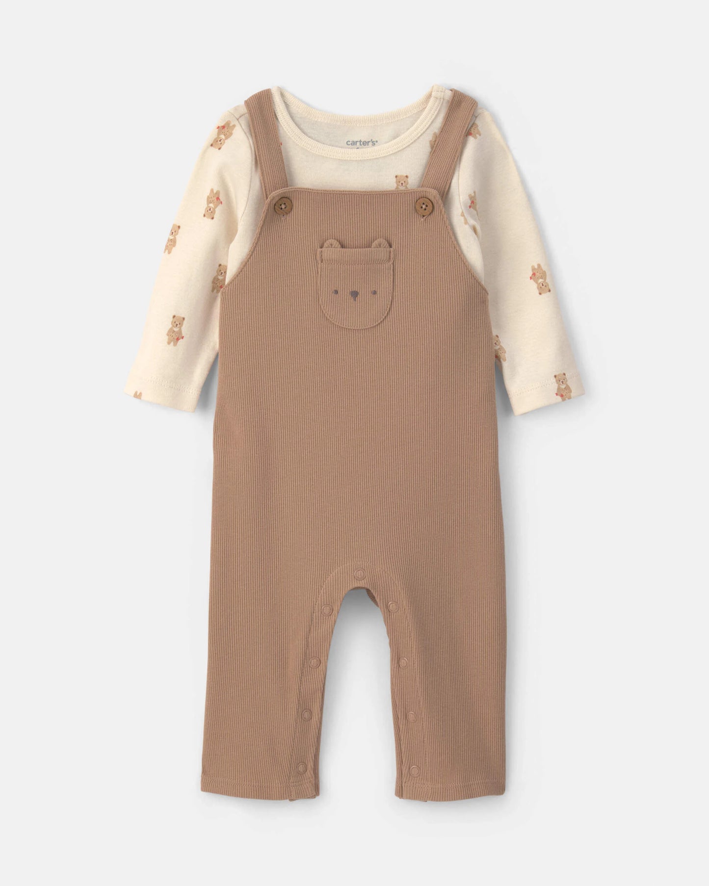 Conjunto 2 Piezas Overol Bear