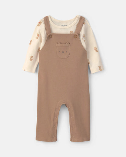 Conjunto 2 Piezas Overol Bear