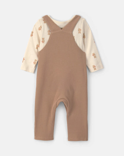 Conjunto 2 Piezas Overol Bear