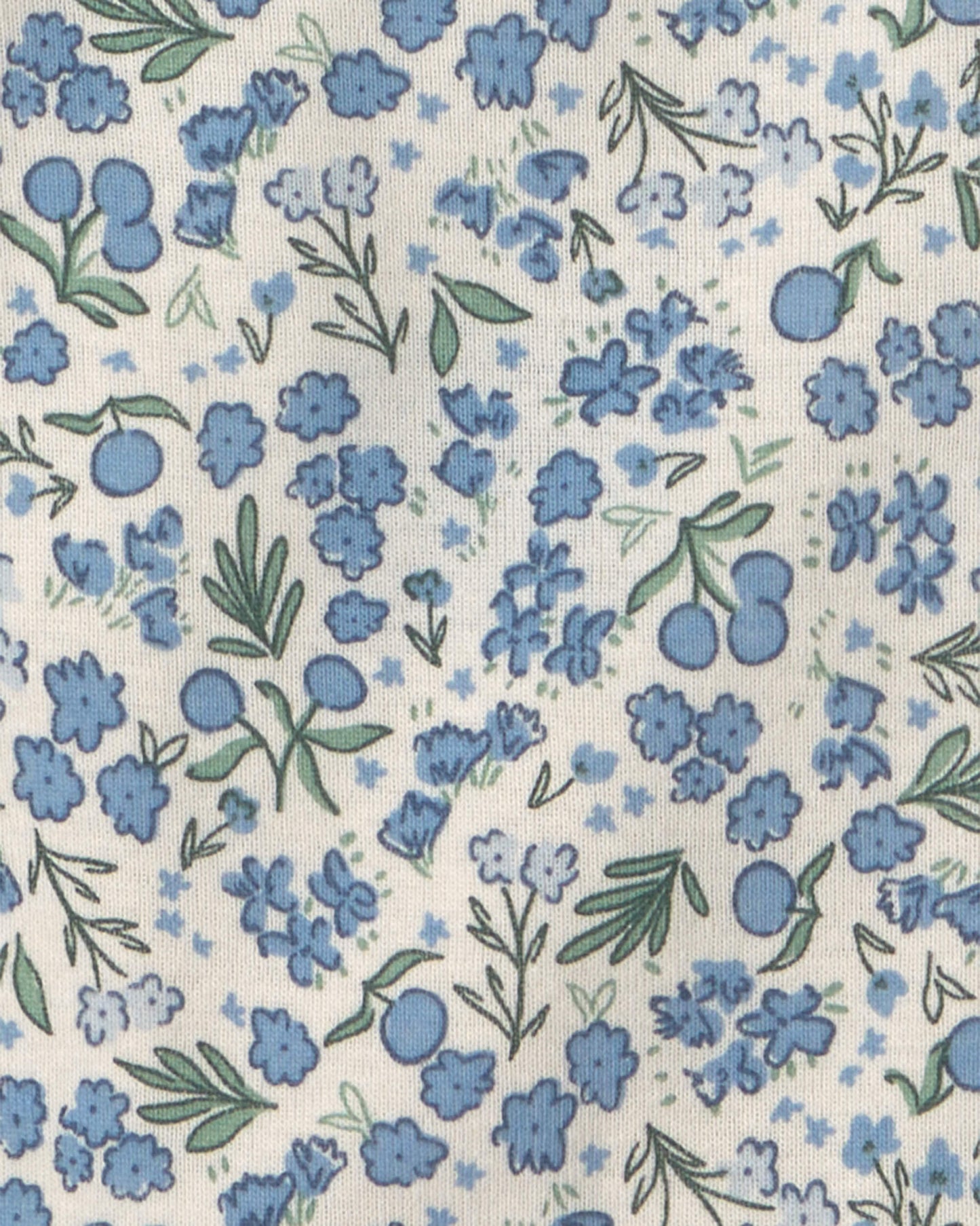 Set 4 Bodies Manga Larga Diseño Blueberry Floral